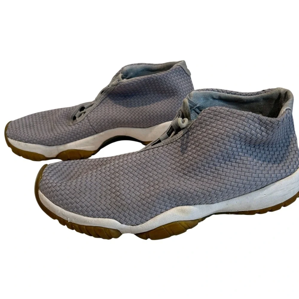 Jordan Future Wolf‎ Grey size 12 Men's Grey Woven Textile Gum Sole 656503-004
